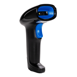 Lector Codigo de Barras Evotec EV-3007 Inalambrico/1D/2D/Laser/USB/POS/Color Negro-Azul