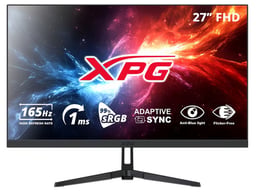 Monitor 27" XPG Rift R27F6/LCD/Pantalla Plana/Panel IPS/HDMI/DP/Color Negro/RIFT R27F6-BKCMX