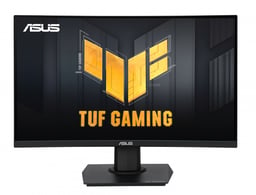 Monitor 24" ASUS VG24VQER TUF Gaming LED/Pantalla Curvo/Panel VA/HDMI/Color Negro