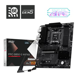 Tarjeta Madre MSI PRO B850-S WiFi6E Socket AM5/DDR5/HDMI/DP/para AMD/AMD B850/ATX