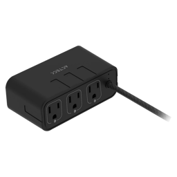 Cargador de Escritorio Acteck Energon Mate CE676/20W/7 En 1/3 Conectores de Corriente/Supresor de Picos/2X USB-C/2X USB-A/Color Negro/AC-936514