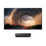 Videoproyector Hisense 100L5H, DLP 2700 Lumenes/ 4K/ USB 3.0/ HDMI/ Negro