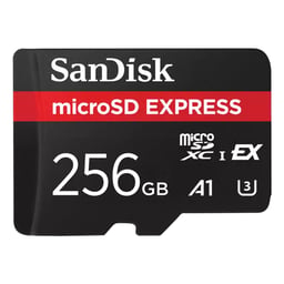 Memoria MicroSDXC Express 256GB Sandisk SDSQXFN-256G-GN4NN PCI-E 3.0