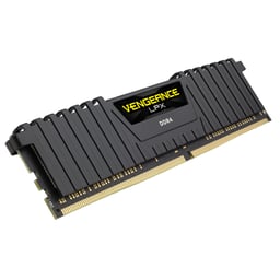 Memoria DDR4 16GB 3200MHz Corsair Vengeance LPX 1X8GB / Negro / CL16 / XMP / CMK16GX4M1E3200C16