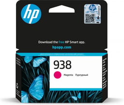 Cartucho de Tinta HP 4S6X6PL 938 Magenta, 800 Paginas