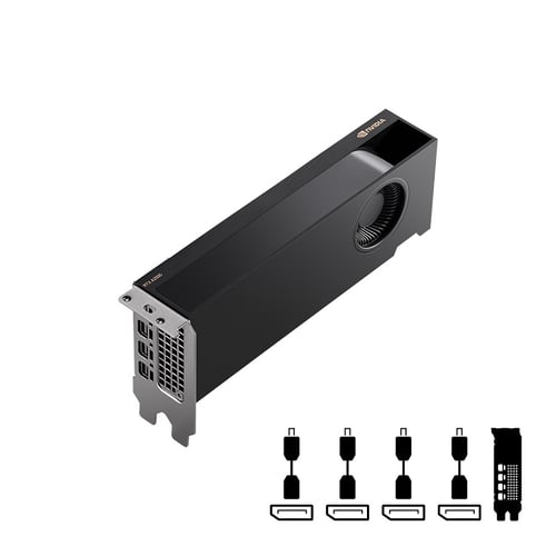Tarjeta de Video PNY Quadro Nvidia RTX A2000 VCNRTXA200012GB-PB 12GB 192-BIT GDDR6 PCI Express 4.0