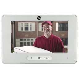 Monitor INTERTOUCH ASSA ABLOY blanco YDV7702, para TV portero 80139, 89158