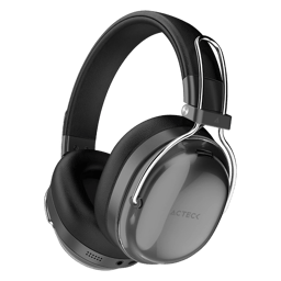 Diadema Audifonos C/Microfono Inalambrico Acteck Luxe Pure HP730/Bluetooth/Cancelacion de Ruido Hibrido/Color Negro/AC-940870