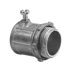Conector de 1" para Tubo Pared Delgada con Tornillos Opresores.