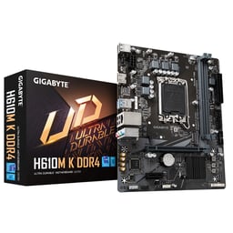 Tarjeta Madre Gigabyte H610M K DDR4 Socket 1700/Intel H610 Express/2XDDR4/HDMI/VGA//Micro-ATX