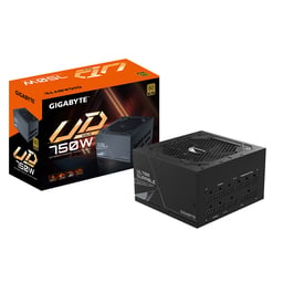 Fuente de Poder 750W Gigabyte/ Modular/ Ultra Durable/ 80 Plus Gold, GP-UD750GM