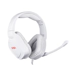 Diadema con micrófono gamer TECHZONE NS_HSG01, alámbrico/USB/3.5mm/color blanco.