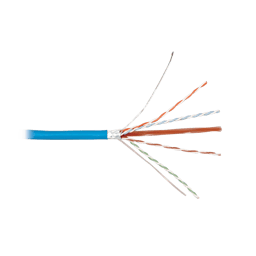 Bobina de cable para UTP de 4 pares Categoría 6A azul 305m, 9A6R4-A5