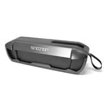 Bocina Portatil Inalambrica Necnon Bluetooth NCBS0501IP/ 4000MAH/ 3.5MM/ Negra/ Radio FM/ TF Card/ Manos Libres/ Contra Salpicaduras de Agua