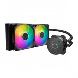 Enfriamiento Líquido COOLER MASTER LIQUID ML240L CORE II / ARGB / Color Negro / MLW-D24M-A18PA-R1