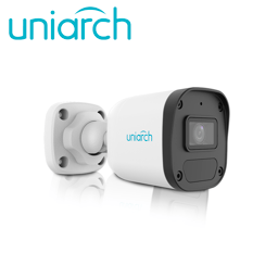 Camara IP Bullet Uniarch IPC-B134-AF28-ECO 4MP/Lente-2.8MM/DWDR/Microfono/Huma-Body-Detection 2.0/IR30M/Onvif/ULTRA265/POE/12VCD/3 Axis/IP67/Serie Eco