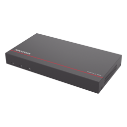 NVR 8 Canales IP Hikvision DS-E08NI-Q1/8P/1T de 4MPX/8 Puertos PoE+/eSSD de 1TB/AcuSense/Diseño Compacto y Cero Ruido