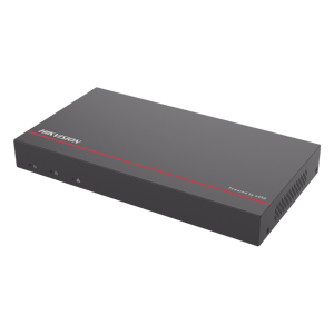 NVR 8 Canales IP Hikvision DS-E08NI-Q1/8P/1T de 4MPX/8 Puertos PoE+/eSSD de 1TB/AcuSense/Diseño Compacto y Cero Ruido