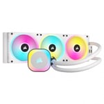 Enfriamiento Liquido Corsair Icue H150I Link 360MM RGB AIO, Blanco, CW-9061006-WW