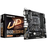 Tarjeta Madre Gigabyte B450M DS3H V2 Micro ATX/ Socket-AM4/ 4XDDR4/ HDMI/ DVI-D/ USB
