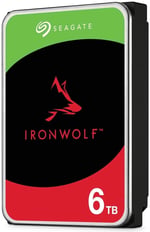 Disco Duro Interno 6TB Seagate IronWolf ST6000VN006 3.5" SATA3 6GB/S 256MB 5400RPM 24X7 Hot-Plug NAS 1-8 Bahias