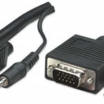 Cable SVGA con Audio MM HD15M-M de 30Metros, Manhattan 326711