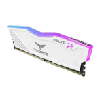 Memoria DDR4 8GB 3200MHZ Teamgroup T-Force Delta TF4D48G3200HC16C01, RGB, Color Blanco, PC4 25600 1.35 V NON-ECC, CL16