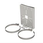 Montaje Universal Galvanizado Epcom para Instalacion de Camaras en Poste 2" a 5" Color Gris Galvanizado, SYS-PM-01V3