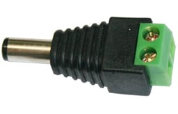 Paquete C/10 Piezas Adaptador de Alimentacion DC Macho Provision ISR PR-C08X10