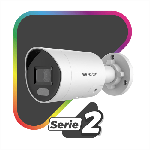 Camara Bala IP 4 MP Hikvision/ Imagen a Color 24/7/ POE/ Lente 2.8 MM/ Luz Blanca 40 MTS/ Exterior IP67/ Luz Intermitente y Alerta de Audio/ Videoanaliticos/ WDR 130 DB/ Captura Facial/ Micro SD, DS-2CD2047G2-LU/SL(C)