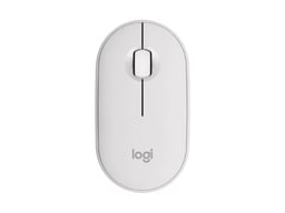 Mouse Inalámbrico Logitech 2 M350S / Óptico / Bluetooth / 3 Botones / Color Blanco / 910-007047