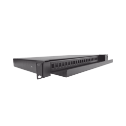 Distribuidor de fibra óptica deslizable, vacío 19", acepta 24 Adaptadores "LC dúplex" o "LC simplex" o 24 "SC" Simplex, 1U, LP-ODF-8002