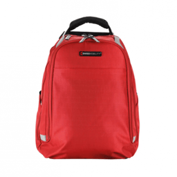 Mochila Para Laptop SWISS MOBILITY 15.6" ZION-115RD Poliéster Rojo
