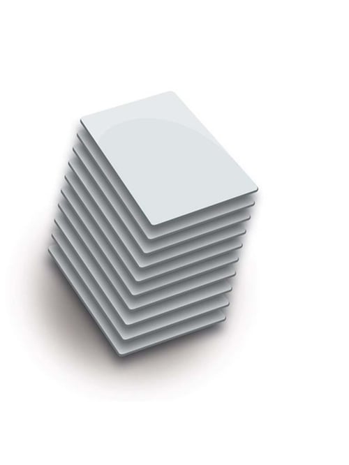 Paquete de 10 Tarjetas ID ZKTECO IDCARDNN, 125 KHZ/ 0.88MM/ Sin Folio Impreso/ A16060011