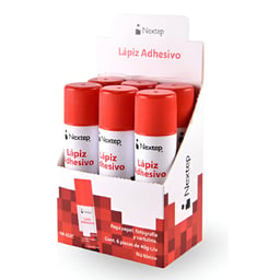 Caja C / 6 Piezas De Lápiz Adhesivo Nextep NE-022C De 40 Gramos C / U