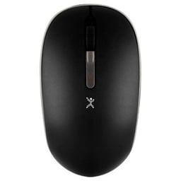 Mouse Inalámbrico Perfect Choice PC-045175 / 1000 DPI / Receptor Dual / USB C+A / Whisper / Color Negro