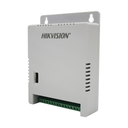 Fuente de Poder Regulada 12VCC/13.5VCC/15VCC para 8 Camaras Hikvision DS-2FA1205-C8/K Soporta 4K