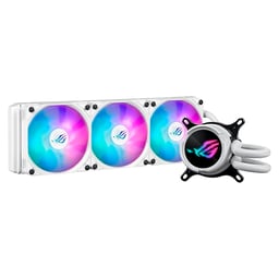 Enfriamiento Líquido ASUS ROG Strix LC III 360 ARGB White Para CPU/Intel y AMD/3x120MM/800 a 2800RPM/Blanco