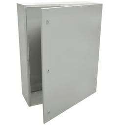 Gabinete Para Pared Precision PST-80120-40A De Acero / IP66 / 800X1200X400MM / Con Placa Trasera Interior Metalica Y Compuerta Inferior Atornillable / Incluye Chapa Y Llave / Hasta 120KG