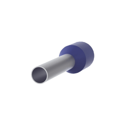 Ferrule Aislado Para Cables 14 AWG Panduit FSD80-12-D, PIN de 12 MM de Longitud, Mango Color Azul, Paquete 500 Piezas