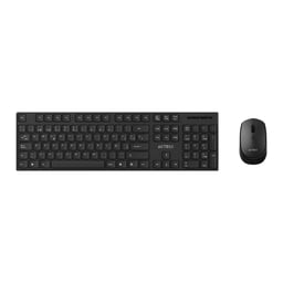 Kit Teclado Y Mouse Inalambrico Acteck Creator Vantage Prime MK555 / Ergonomico / USB / 1600DPI / 4 Botones / Optico / Español / Negro / AC-943499
