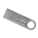 Memoria USB Stylos Tech 16GB 2.0 Metalica, STMUSB2B