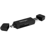 Lector Grabador de Tarjetas de Memoria Flash SD / Micro SD, USB 3.0 A, USB 3.0 C Startech, SDMSDRWU3AC