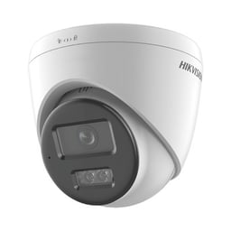 Cámara Turret IP HIKVISION DS-2CD1323G2-LIU 2MP/Lente 2.8 mm 30 mts IR + 20 mts Luz Blanca/Micrófono Integrado/Exterior IP67/H.265/POE/ONVIF.