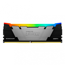 Memoria DDR4 32GB 3600MHZ KINGSTON FURY RENEGADE RGB 2X16GB NEGRO CL16 XMP NON-ECC DIMM KF436C16RB12AK2/32