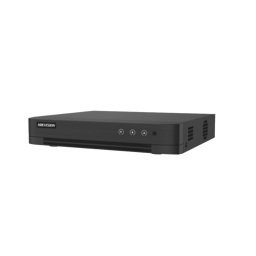 DVR 4 Canales TurboHD Hikvision DS-7204HGHI-M1/T/2MPX/1 Canal IP/Acusense Lite/Audio por Coaxitron/1 Bahia de Disco Duro/H.265+/Salida de Video Full HD