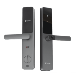 Cerradura Inteligente Ezviz CS-DL05-R200 WI-FI, Bluetooth, Lectura de Huella, TAG, Contraseña, Boton Para Timbrar, Apertura Remota, Alarma Anti-Intrusion, No Requiere Hub