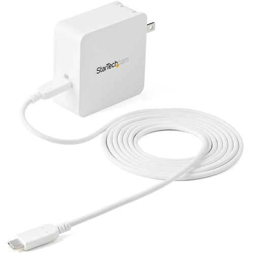 Cargador de Pared Con Puerto USB-C 60W Startech WCH1C Blanco