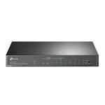 Switch Administrable Gigabit Ethernet Tp-Link TL-SG1210MPE / 10 Puertos 10/100/1000Mbps (8x PoE+) / 20 Gbit/s / 4000 Entradas