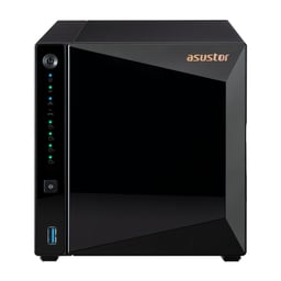Servidor NAS Asustor AS3304T V2 Drivestor 4 Pro Gen 2/4 Bahias/64TB/Quad Core 1.7GHZ/Color Negro